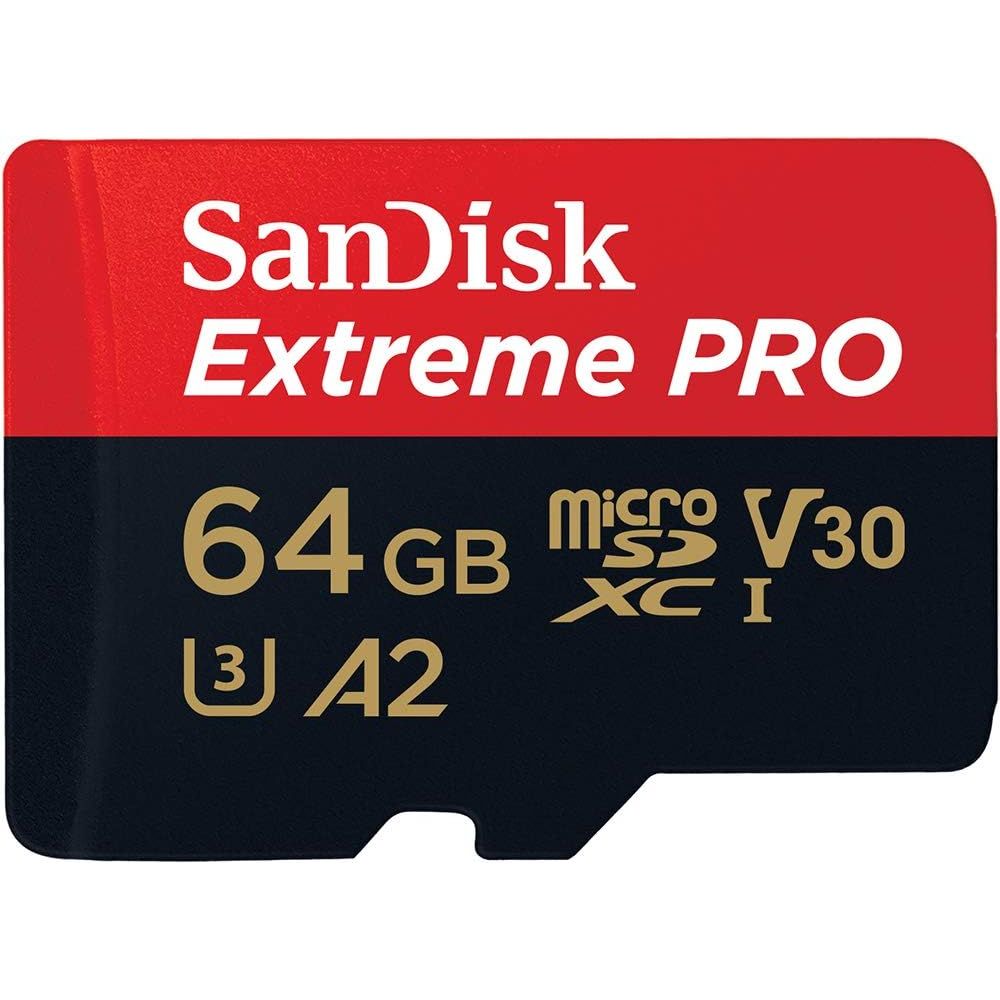Buy Sandisk,SanDisk 64GB Extreme PRO microSDXC Card + SD Adapter + RescuePro Deluxe — up to 200 MB/s, A2 App Performance, UHS‑I Class 10 U3 V30 - Gadcet UK | UK | London | Scotland | Wales| Near Me | Cheap | Pay In 3 | MicroSDXC card